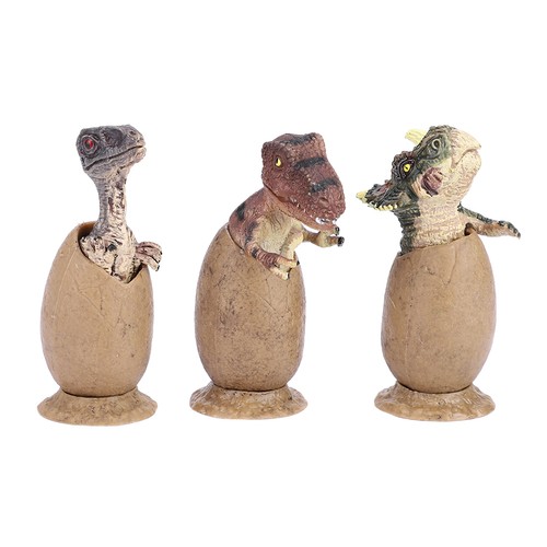 Set figure dinosaur eggs - 3x/set,