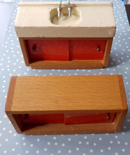 Dolls house furniture vintage - house,