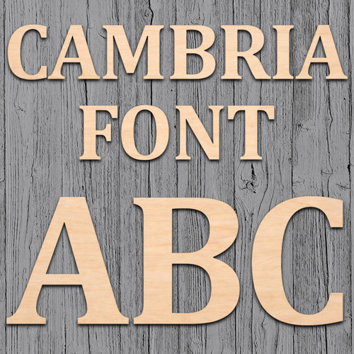 Cambria font wood - font,