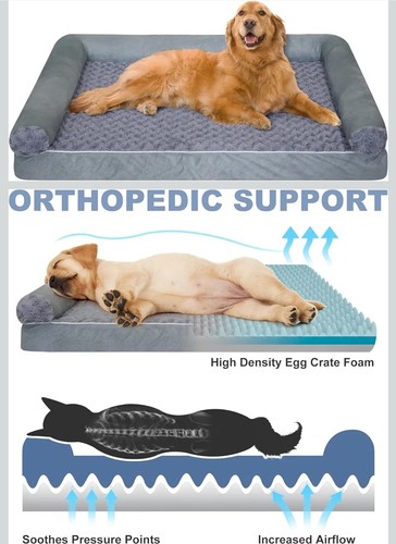 Orthopedic dog bed - dog, large