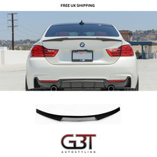 FOR BMW 4 SERIES F32 REAL CARBON FIBRE M4 STYLE COUPE REAR BOOT SPOILER 2014-20
