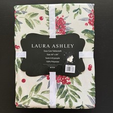 Laura Ashley Tablecloth 60”