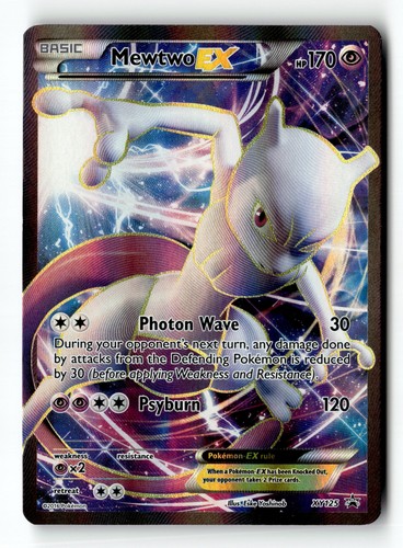 Pokemon card mewtwo holo lp - card, ex
