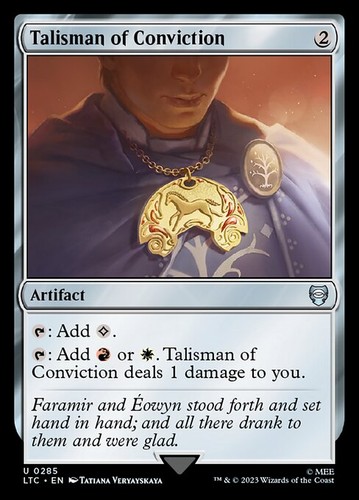 Mtg talisman conviction - mtg,