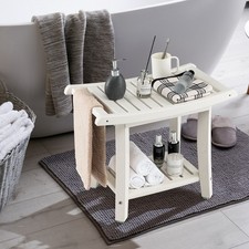 2-Tier Storage Shelf Foot Rest