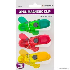 12PC HEAVY DUTY MAGNETIC CLOTHES PEGS LAUNDRY AIRER WASHING LINE CLIPS SOFT GRIP