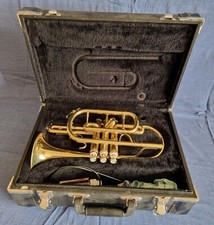 Pre-Owned. Jupiter JCR-520M Cornet.E51200 With Hard Case & Mouthpiece Jupiter 9E