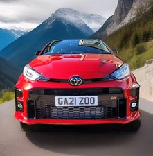 GA21 ZOO Private cherished personalised registration Gazoo Toyota Yaris Supra GR
