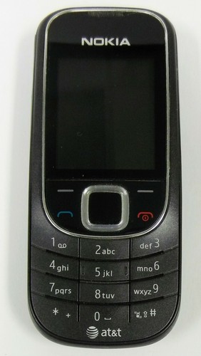 Nokia 2330 black - nokia, silver