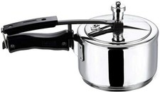 Vinod Stainless Steel Pressure Cooker Induction Base Inside fitting Lid