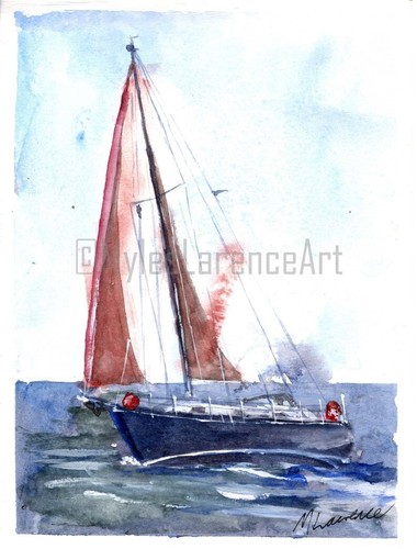 Painting beneteau 34 - painting, of