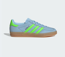 Adidas Gazelle Indoor Blue Green Gum Women's Trainers Size 6 (UK) RRP £90