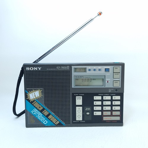 Sony icf 7600d - sony, world