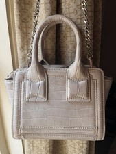 Zara Mini Handbag Cream with Strap Crossbody