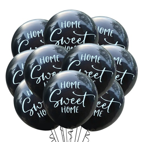 12ct home sweet balloons - home,