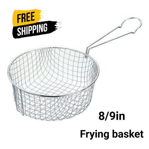 Chip pan long - handle, wire