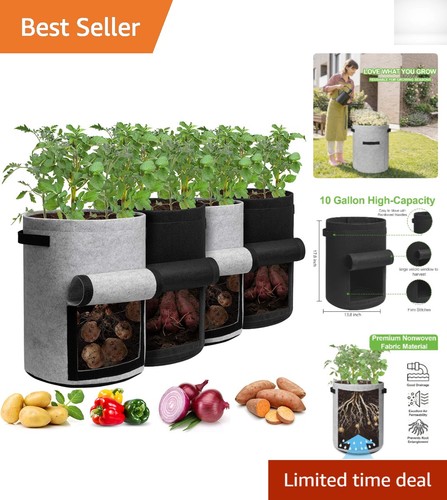 Versatile gallon grow bags - versatile,