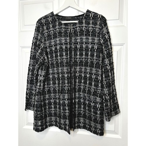John open front knit jacket - st,