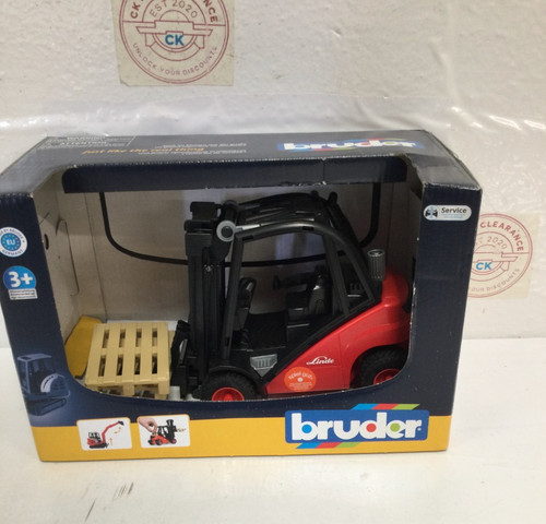 Bruder toys linde forklift - bruder,