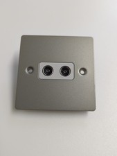 Volex Flat Plate Brushed