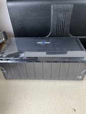 RARE Vintage VHS Video Bank Storage Case Display 10 Tapes Plastic Collectible!