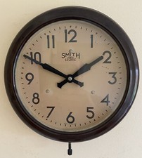 SMITH SECTRIC BAKELITE CLOCK (1946)