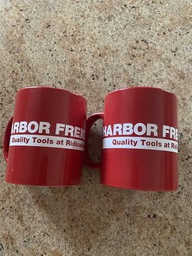 Harbor freight advertising cup - harbor,
