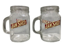 2 x Jam Shed Mason Jars Wine