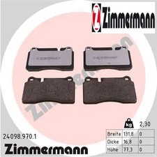 Front brake pads set - front,