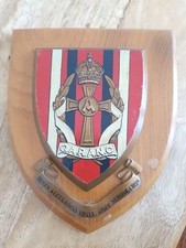 Old QARANC  Shield Plaque Pre 1952 Kings Crown Queen Alexandra Nursing Corps