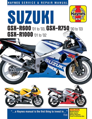 Suzuki gsx r600 03 - '01, '03