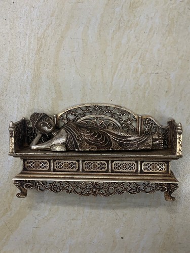 Large tibetan silver hand - large,