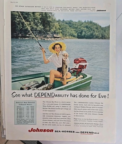 1956 johnson sea horse - johnson, sea-horse