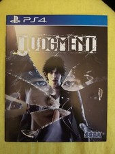 MANUAL ONLY - Judgment - PS4