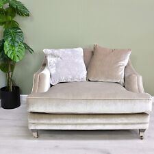 Vida Belvedere Velvet Snuggle Cosy Small Sofa 1.5 seater LAST ONE