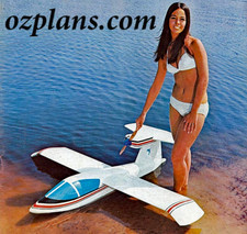 Spectra 2 Amphibious Seaplane 73" PRINTED RC MODEL AIRPLANE PLANS TEMPLATES