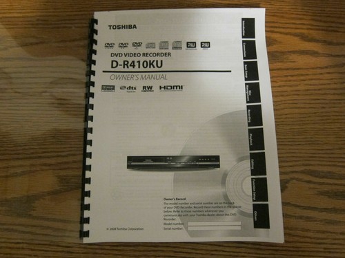 Owners user manual operating