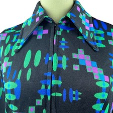 Vintage A Line  Crimplene