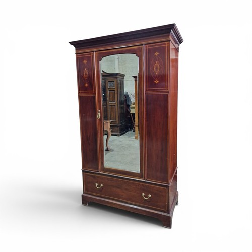 Antique edwardian inlaid - edwardian,