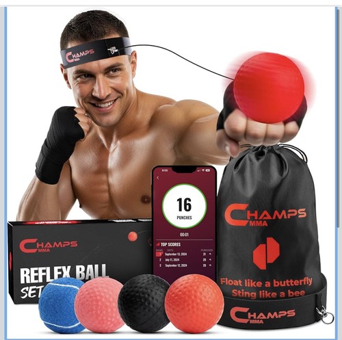 Champs mma boxing reflex ball - boxing,