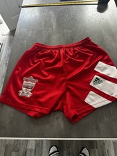 Liverpool 1992/93 Centenary Home Shorts Adidas 34” Medium Vintage Retro Rare