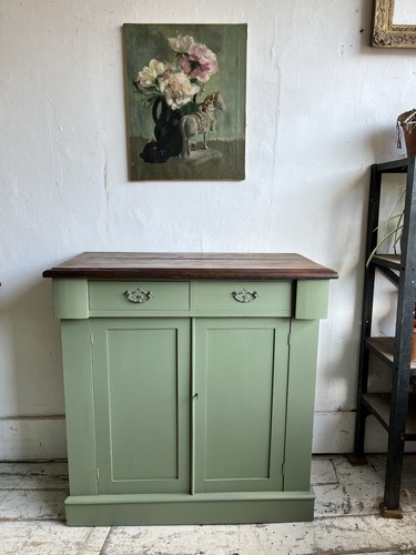 Green painted victorian - painted,