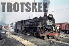 35mm Slide INDIAN Railways Steam Loco YG 4211 c1970s Original