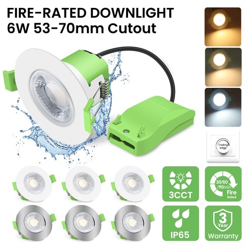 Fire rated downlights - fire,