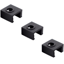 3 x Silicone Hot End Heat Block Sock For Alfawise U10 / Tevo Tornado / ANET A8