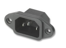 IEC C14 3-Pin Male Mains Power