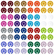 ACCLAIM Bowls Bowlers Stickers Complete Sets 4 Plain Vinyl Colour Self Adhesive