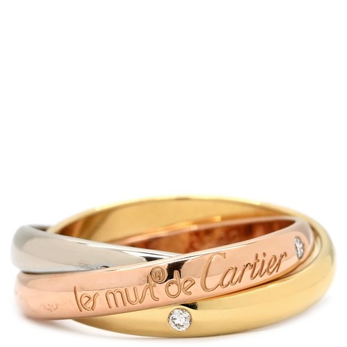 Cartier ring trinity - cartier,