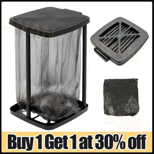 Trash bag holder bin stand - trash,