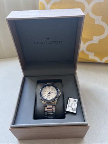 Hamilton navy white - navy, &